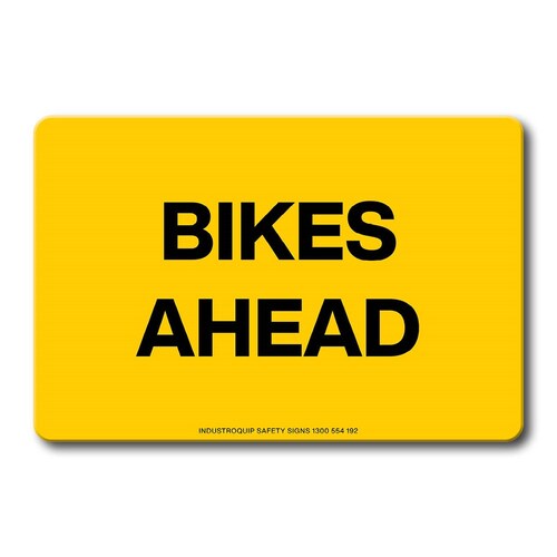 Swing Stand Sign Only - Bikes Ahead