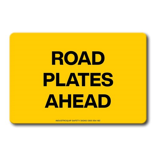 Swing Stand Sign Only - Road Plates Ahead