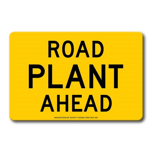 Swing Stand Sign Only - Road Plant Ahead