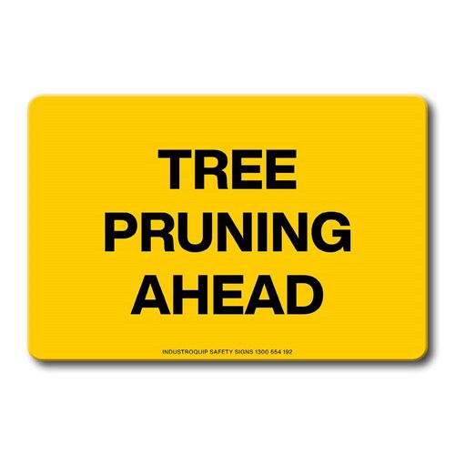 Swing Stand Sign Only - Tree Pruning Ahead