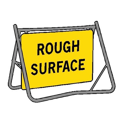 Swing Stand & Sign - Rough Surface