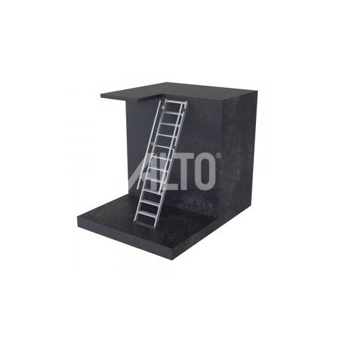ALTO™  Modular Aluminium Safe Access Step Ladder Only