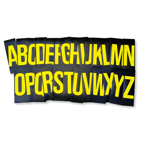 Individual Call Sign Decal Letters A-Z
