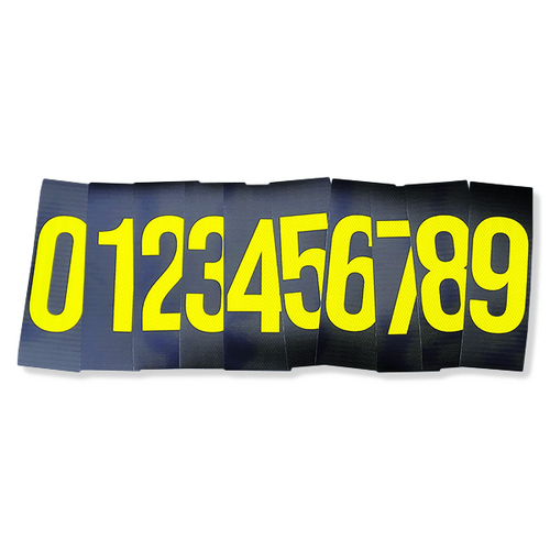 Individual Call Sign Decal Numbers 0-9