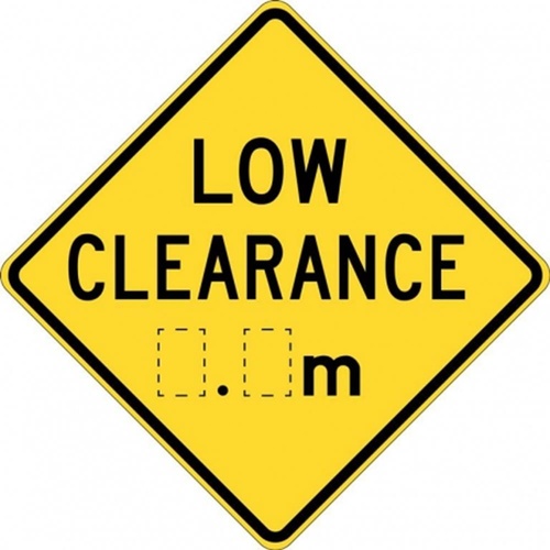 W4-8B Low Clearance- Class 1 Reflective - 600mm x 600mm