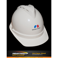 Custom Printed Hard Hats Branded With Your Logo, Canberra