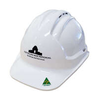 Custom Printed Logo Hard Hats Australia