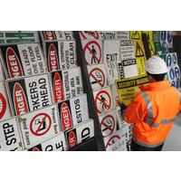 Safety Signs & Stickers Orange NSW