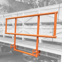 How can I prevent falls from flat bed trucks?
