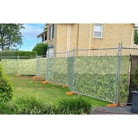 Printed Bannamesh™ Greenery for Construction Site Fencing