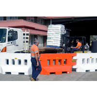 Can I get portable forklift safety barriers for my warehouse?