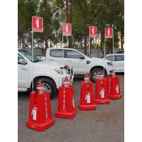 Sydney Metro 2 Project Fire Extinguisher Stands