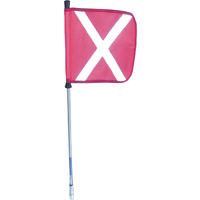 Why do mine vehicles have flags?