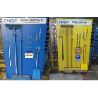CHEP make their work stations clean & lean with Tidybord