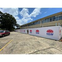 Printed Vinyl Hoarding Wraps for NSW Government