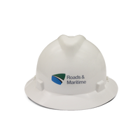 Can I get a small print run of printed logo hard hats in Australia?